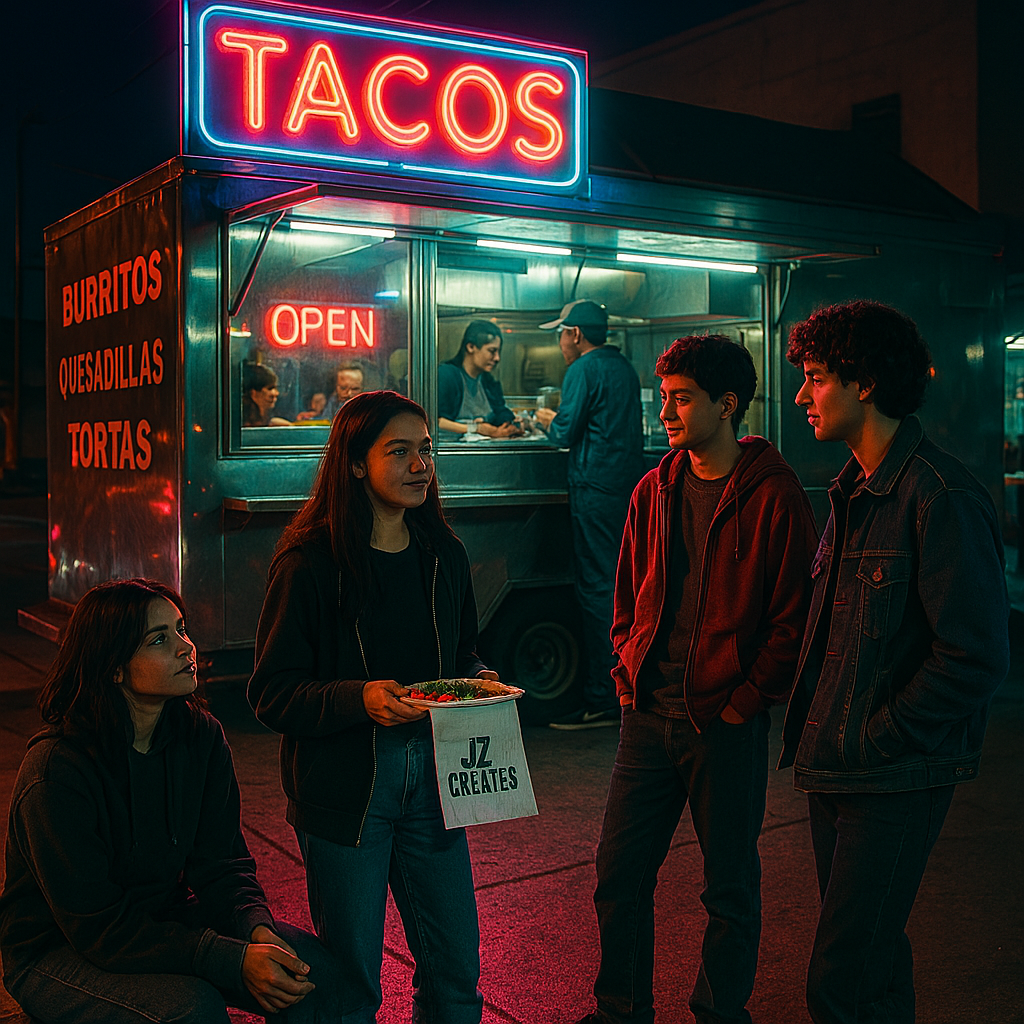 20250328_0221_Neon Taco Truck Vibes_simple_compose_01jqe0x7rjfsvt5askax366yqw