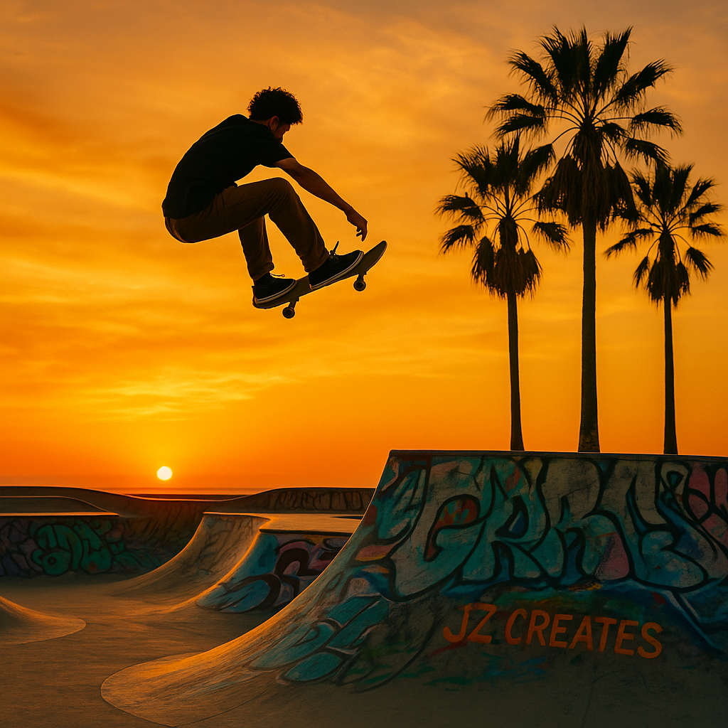 20250328_0232_Sunset Skater Thrills_simple_compose_01jqe1ggw2exmayn13cfrxrwef
